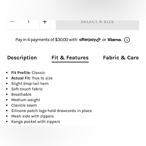 BYLT Basics Classic Black Hoodie - Picture 10 of 11